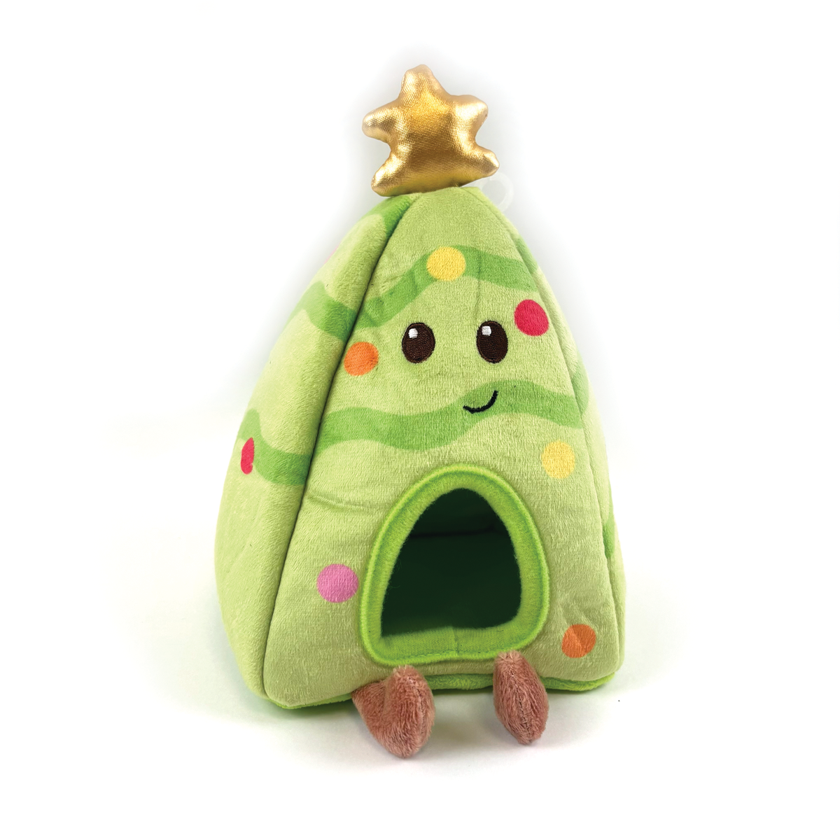 Happy Pet Cooper Christmas Tree Small Animal Hideaway