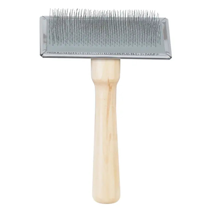 Ancol Wood Handle Slicker Brush