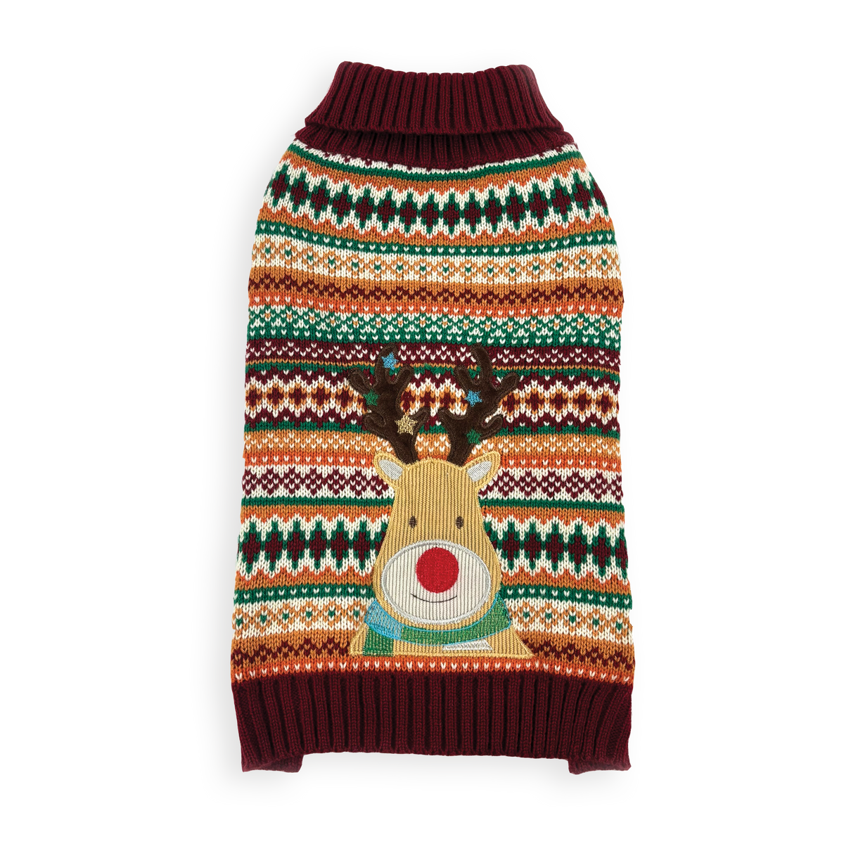 Happy Pet Reindeer Grandad Sweater S/M
