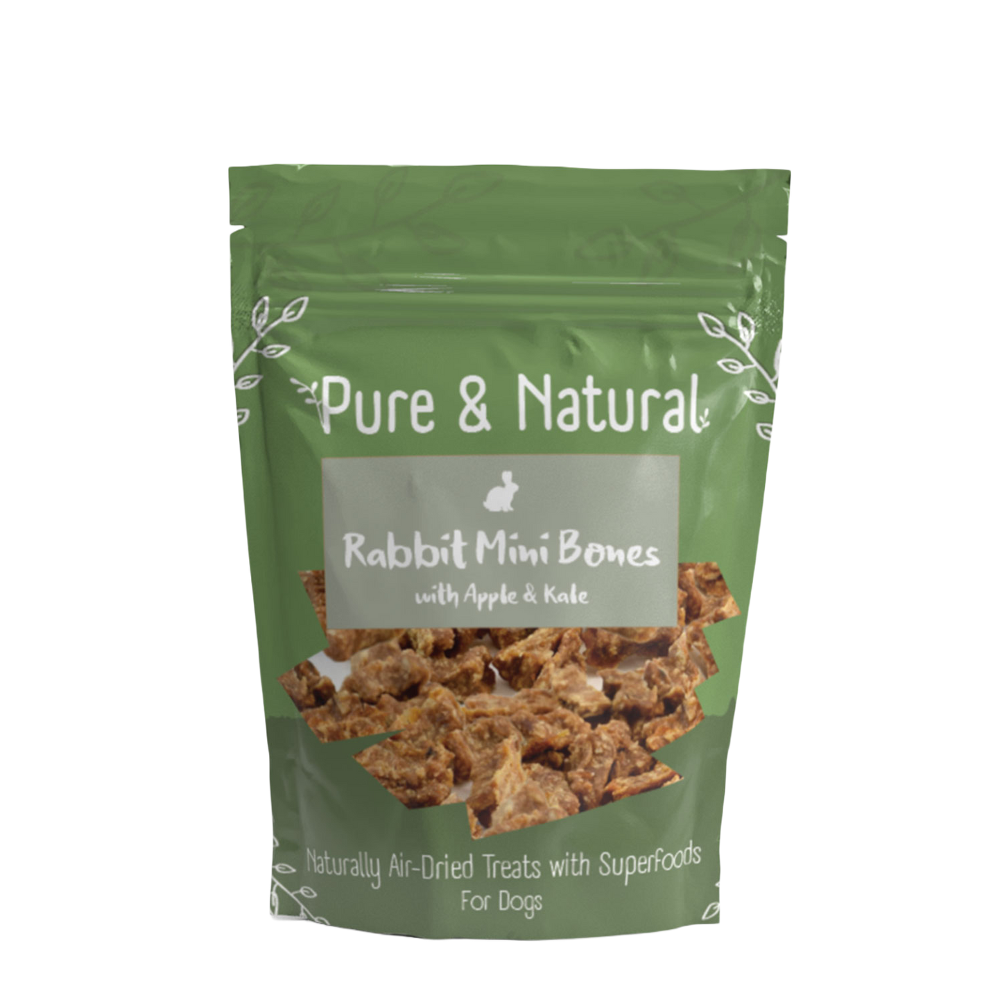 Pure & Natural Rabbit Mini Bones 100g