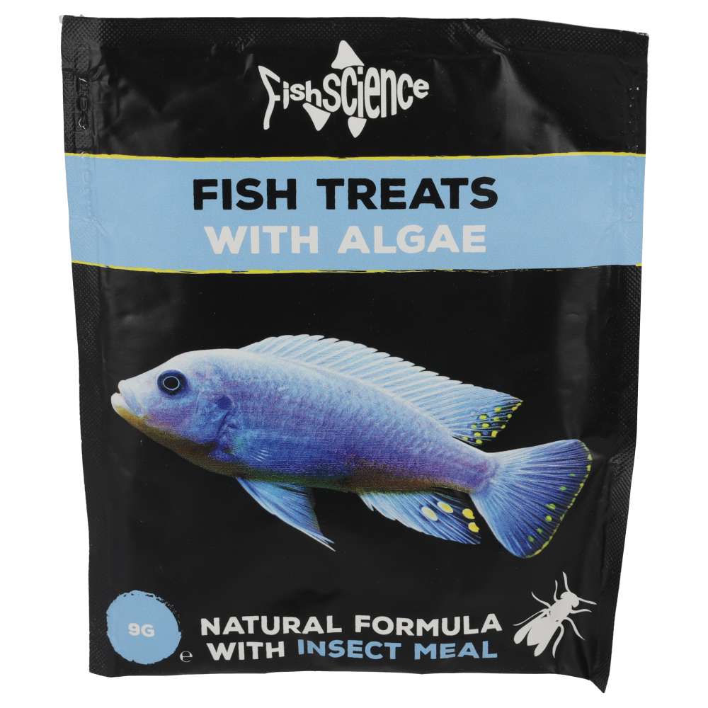 Fish Science Fish Treats with Algae 9g