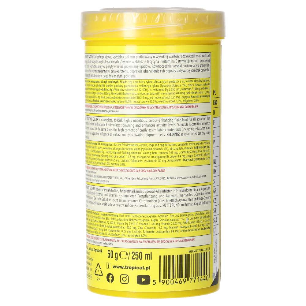 Tropical Vitality & Color Flakes 50g