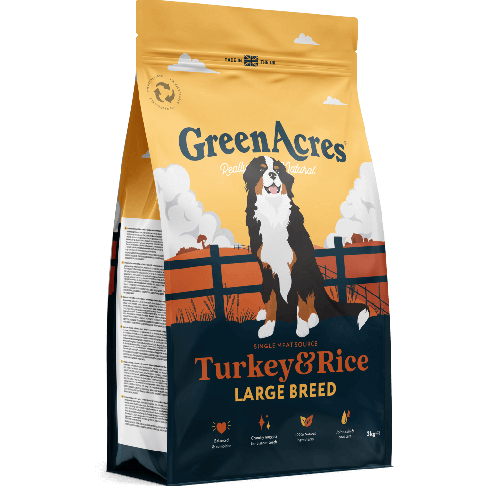 GreenAcres Large breed turkey & rice