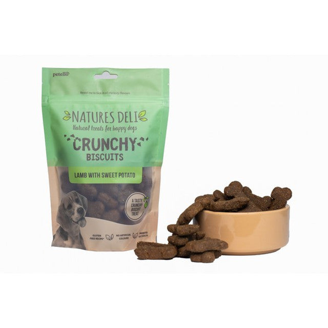 Natures Deli Crunchy Biscuit Lamb with Sweet Potato 225g