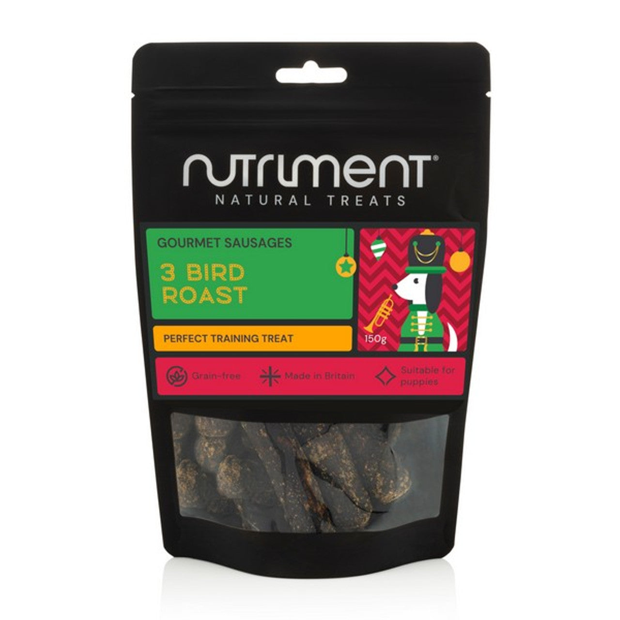 Nutriment Gourmet 3 Bird Roast Sausage 150g