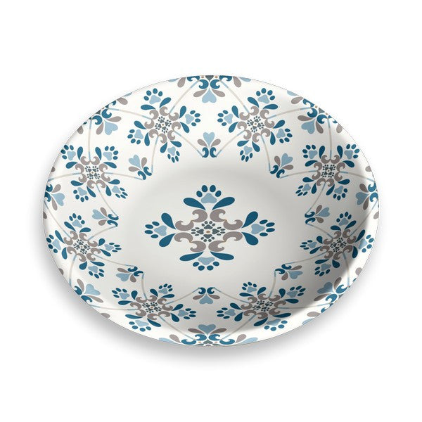 Tarhong Pawsitano Tile Bowl Saucer