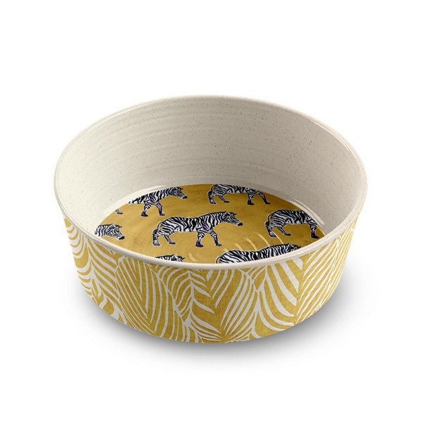 Tarhong Safari Pet Bowl Zebra Medium