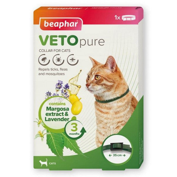 Beaphar VETOpure Cat Collar Green