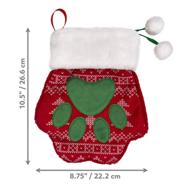 KONG Holiday Stocking Paw - Large