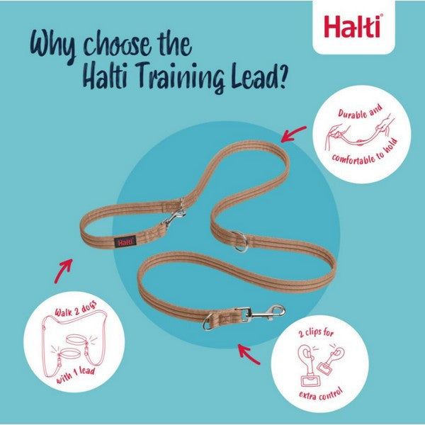 Company of Animals Halti Training Lead Cobalt Blue