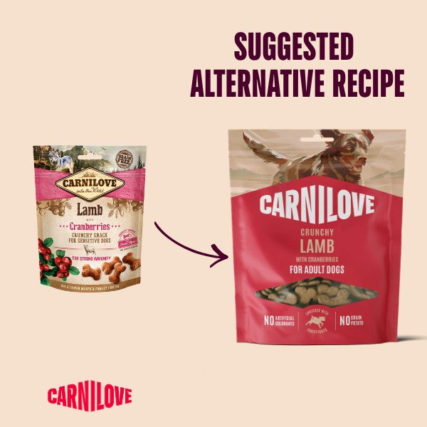 Carnilove Crunchy Treats Lamb with Cranberries 200g