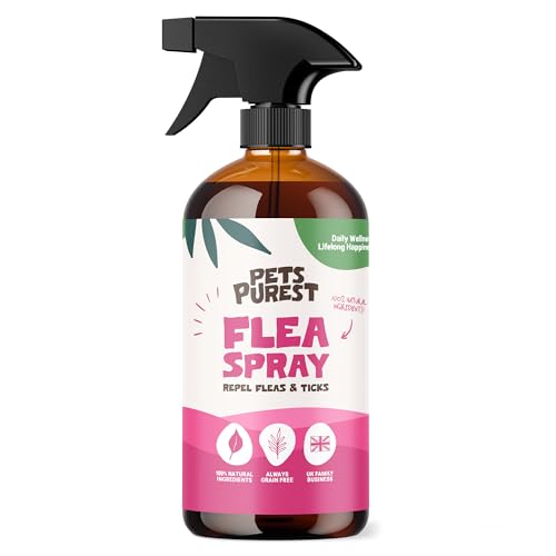 Pets Purest Flea, Lice & Tick Spray 500ml