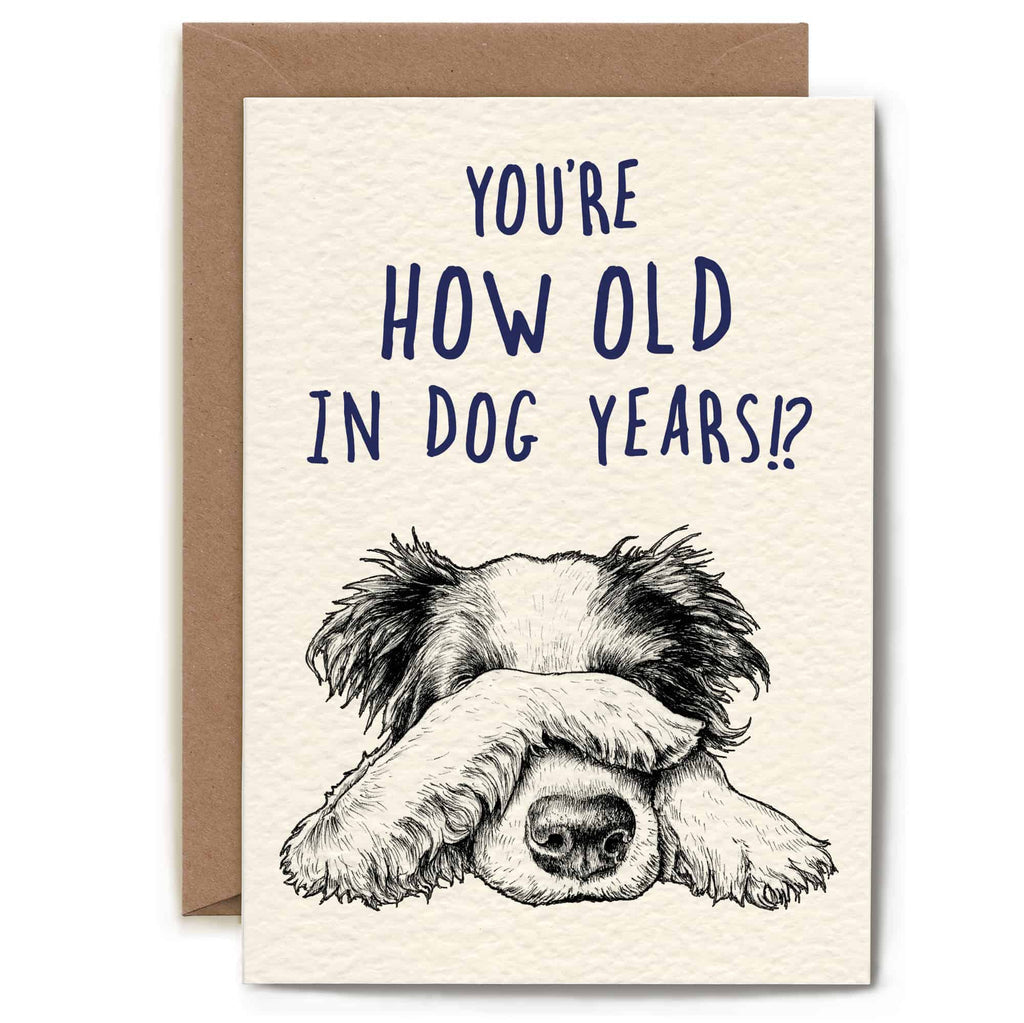 Bewilderbeest - Dog Years Card
