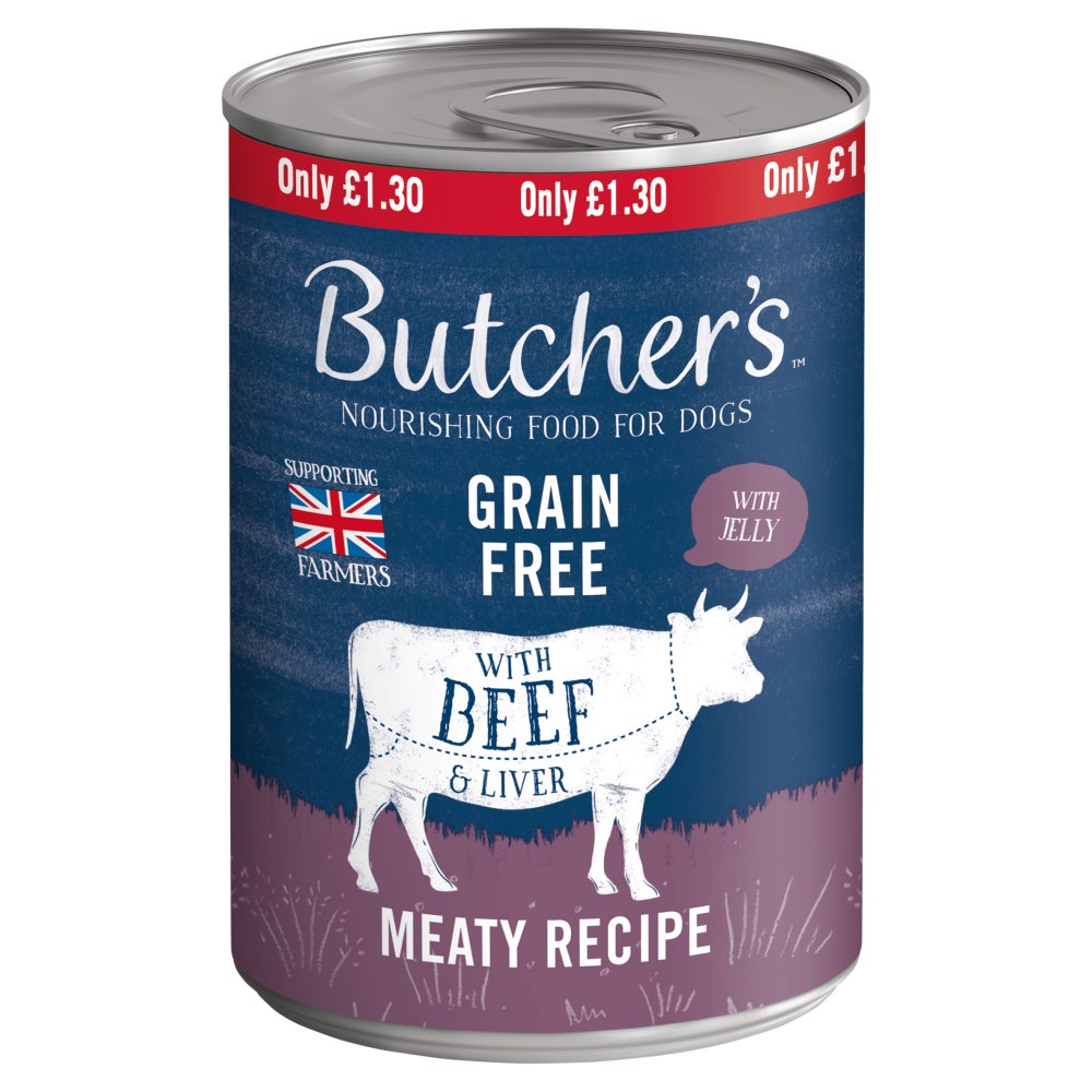 Butchers Can Beef & Liver in Jelly 400g