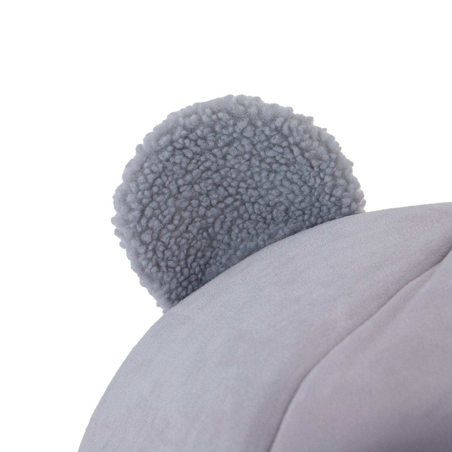 Ancol Teddy Bear Ear Cave Bed - Pebble
