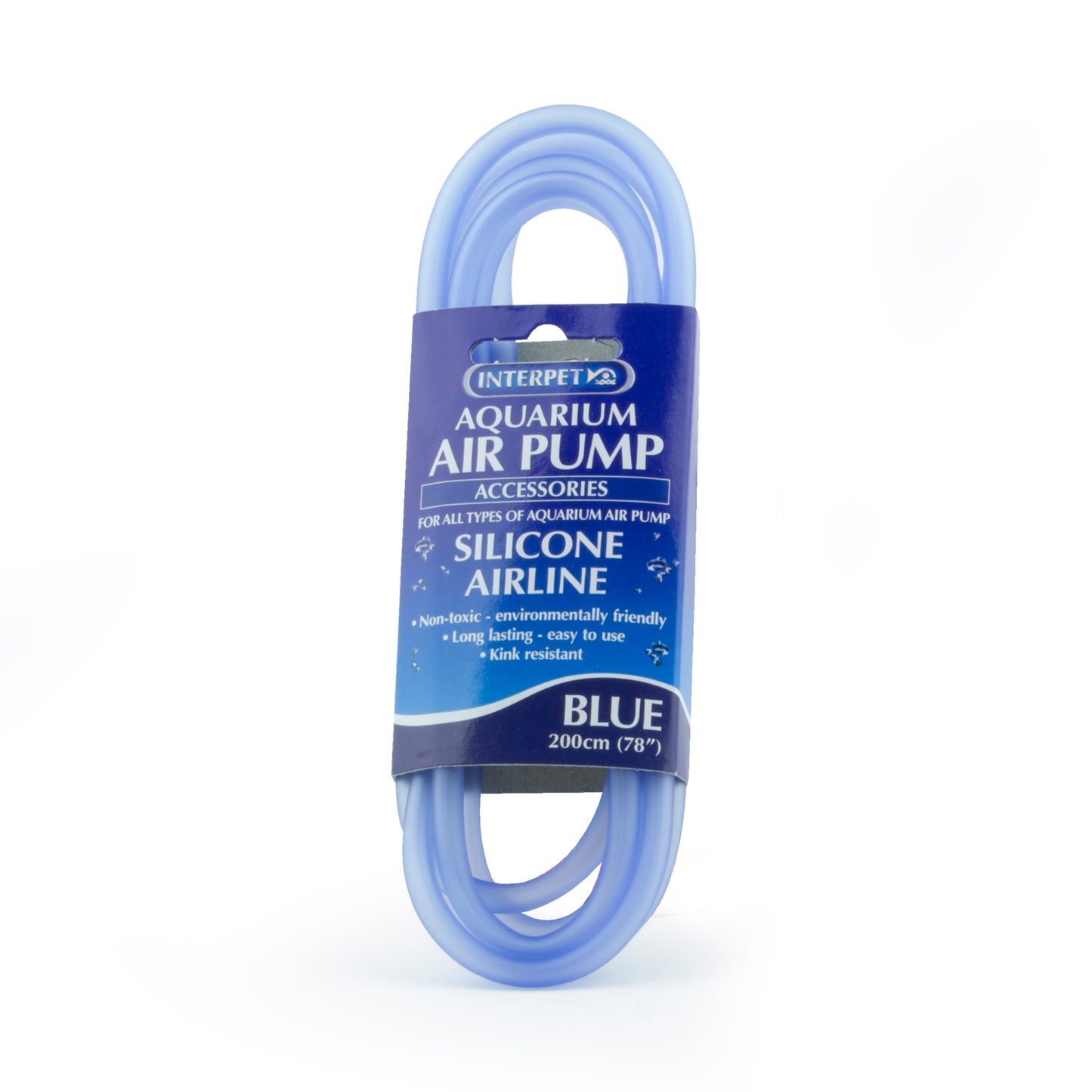Interpet Blue Silicone Airline Tubing - 2m