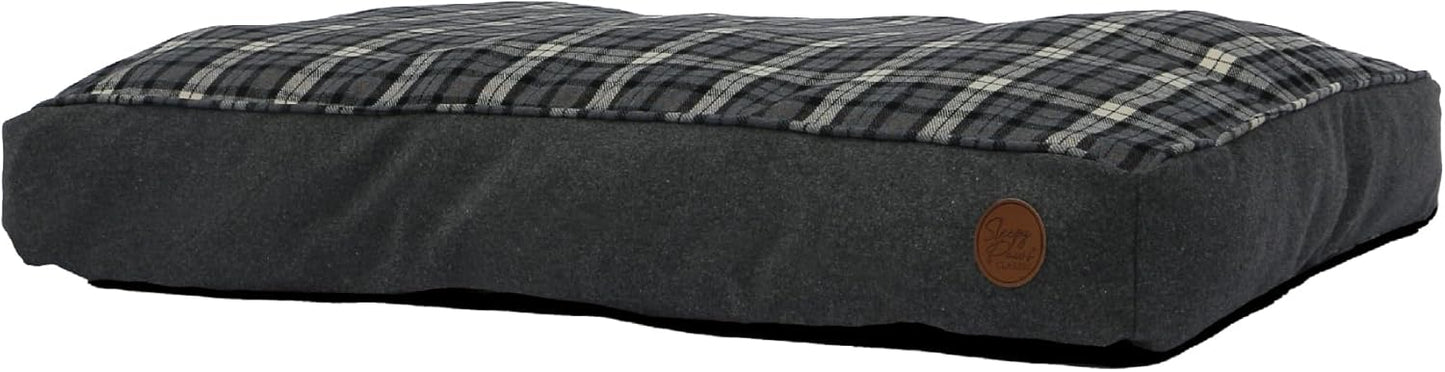 Ancol Black & Grey Tartan Mattress