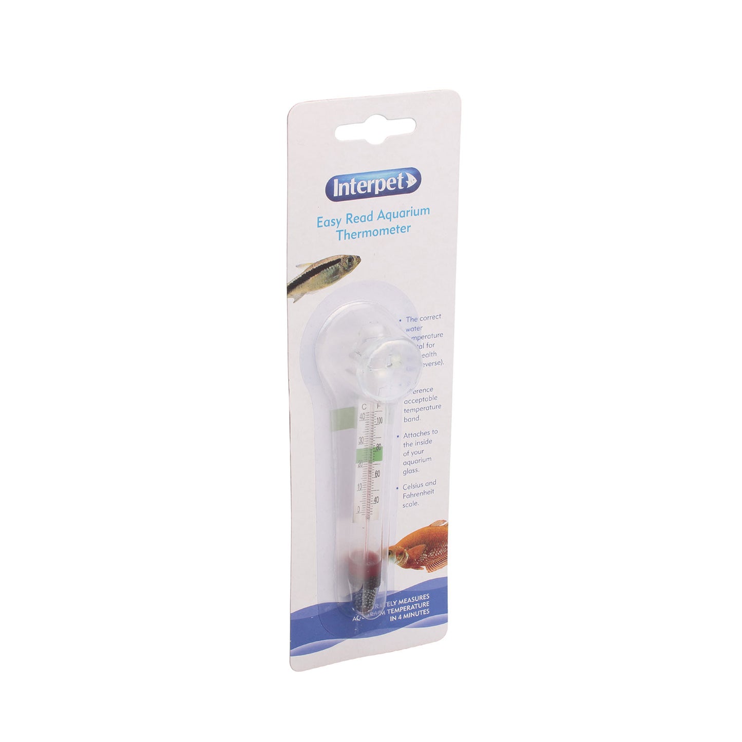 Interpet Easy Read Aquarium Thermometer with Sucker