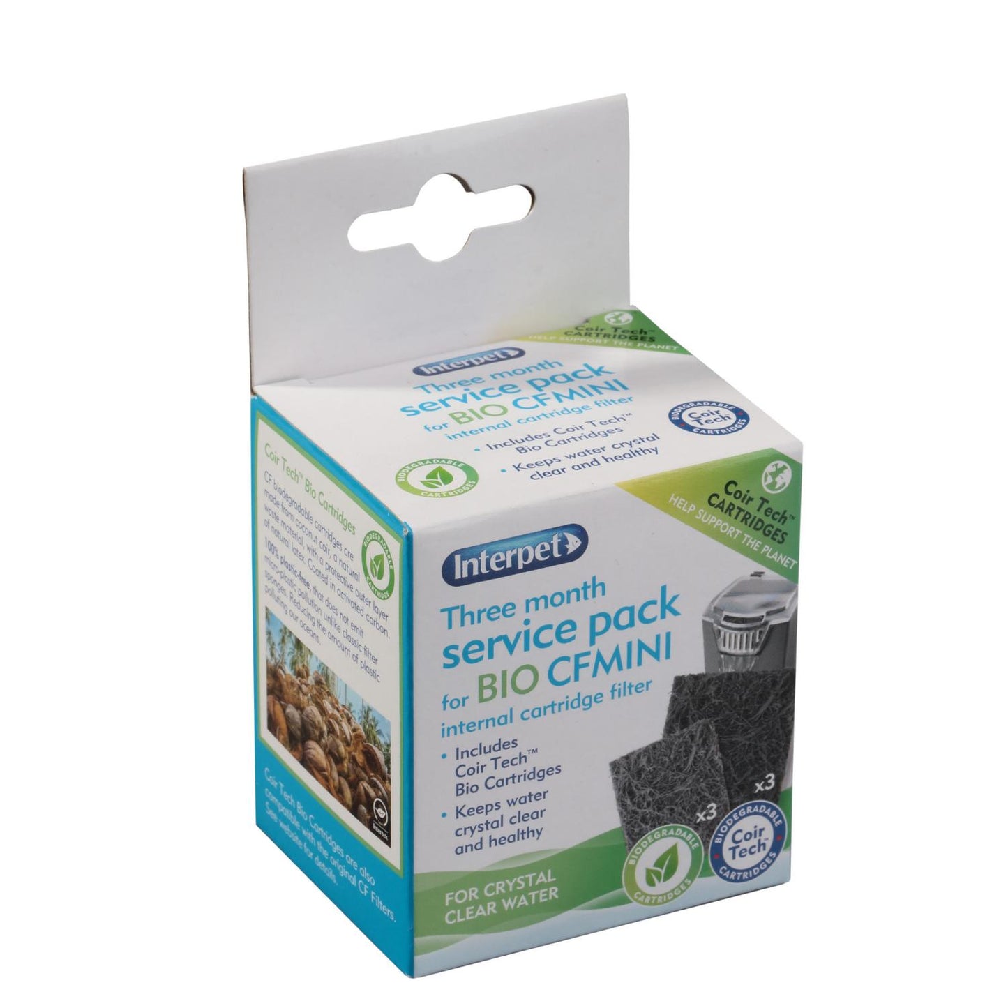 Interpet 3 Month Service Pack for Bio-CF Mini Internal Cartridge Filter