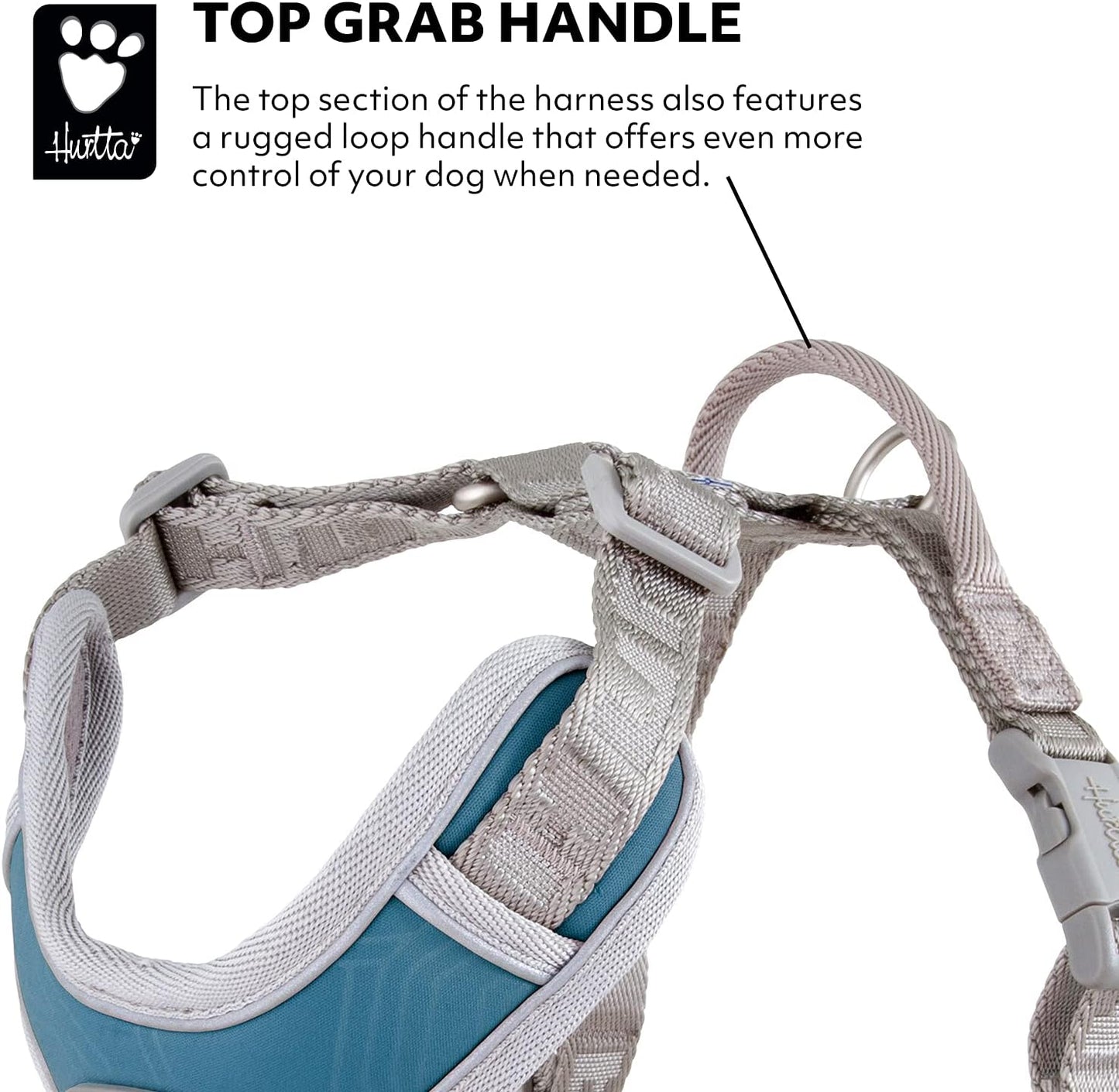 Hurtta Venture No-Pull Harness Bilberry