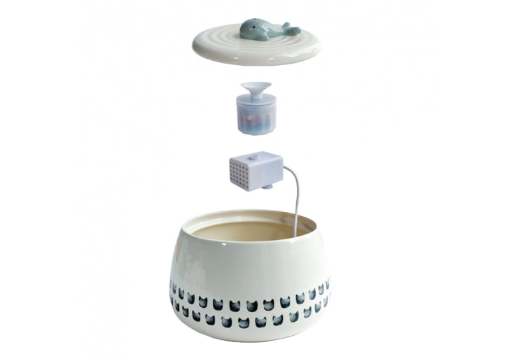 Ancol Whale Cat Fountain Replacement Filters 2pk