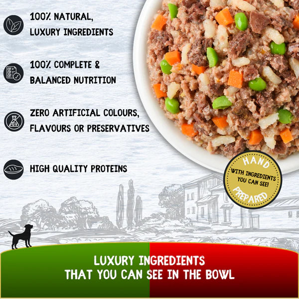 Cookhouse Dog Wet Pate Terrine Multipack 6x100g