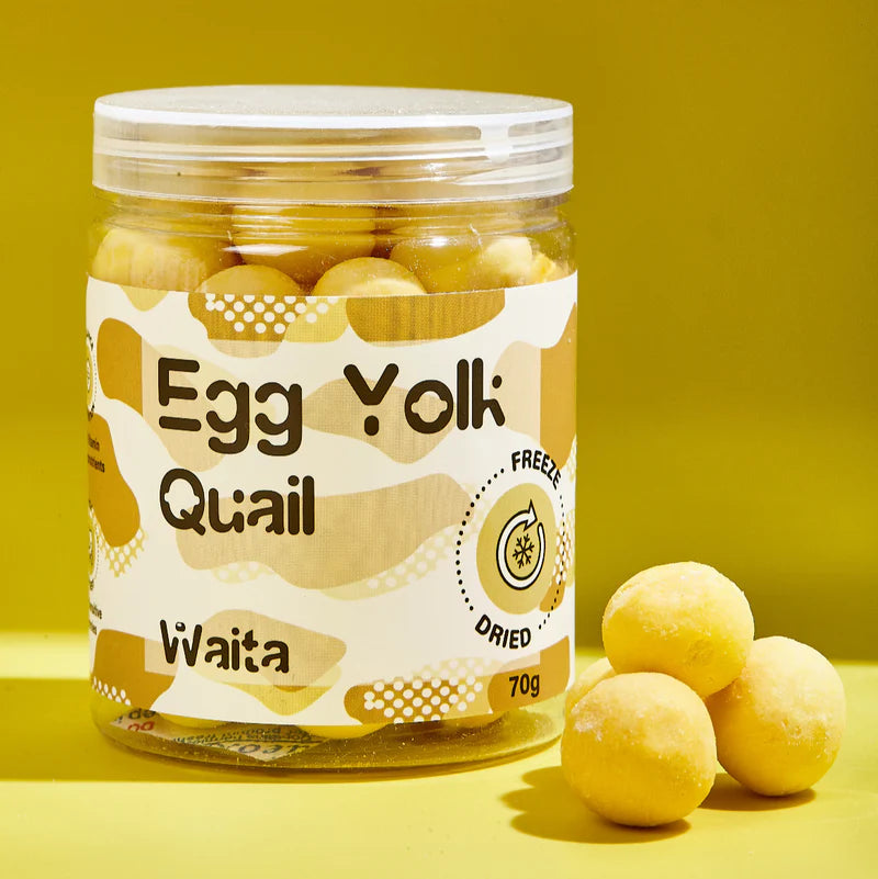 Waita Freeze Dried Quail Egg Yolk 70g