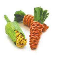 Critters Choice Sisal Carrots & Corn 3pc