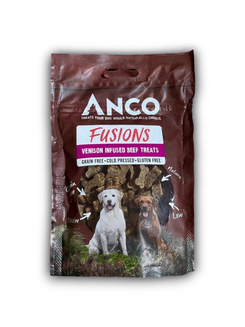 Anco Fusions Beef & Venison Treats 100g