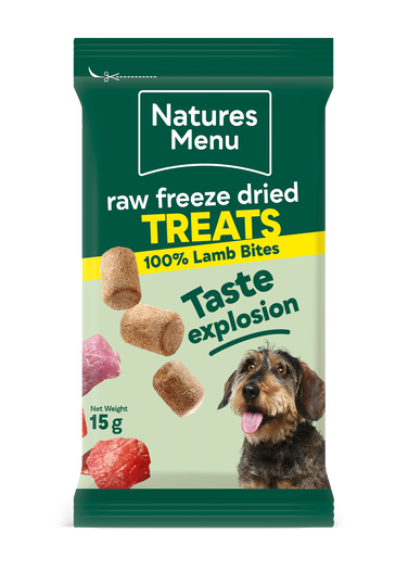 Natures Menu Freeze Dried Meat Bites - Multiple Flavours