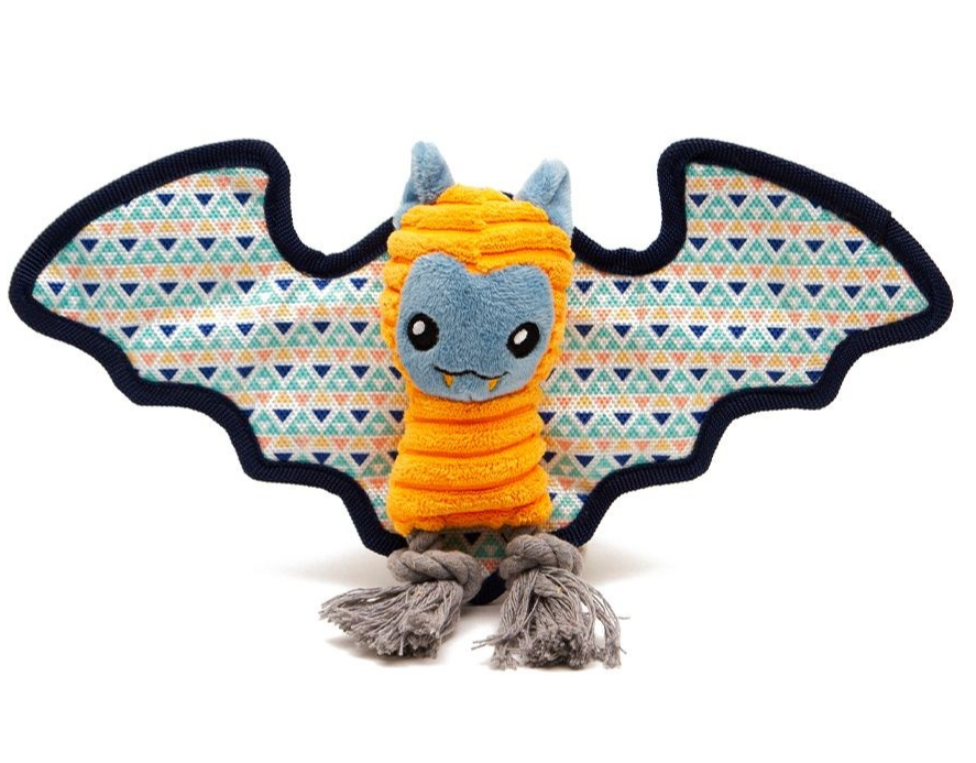 Great&Small Cuddle Me Knot Orange Bat 16cm