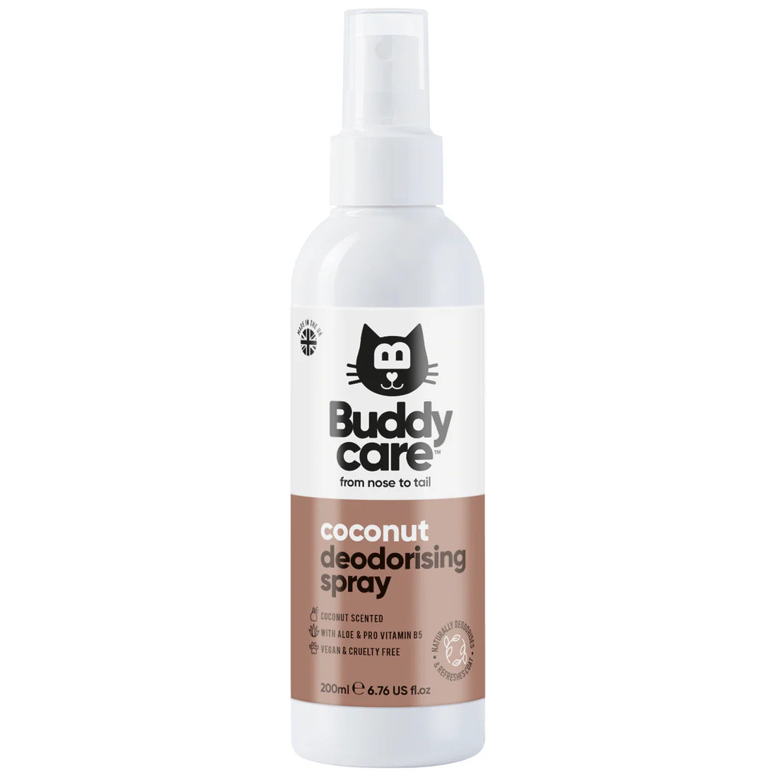 Buddycare Cat Deodorising Spray Coconut 200ml