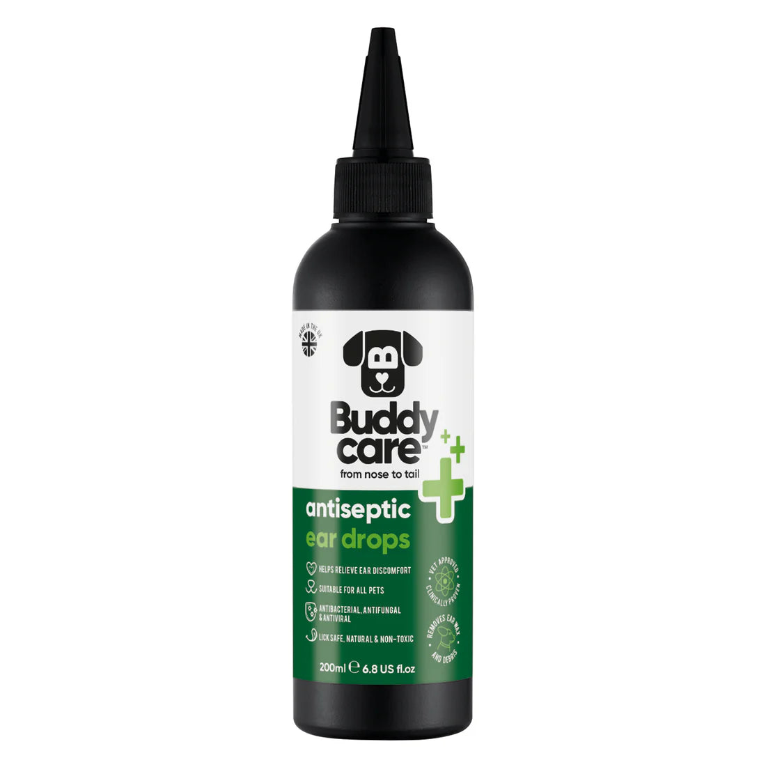 Buddycare Antiseptic - Antibacterial Ear Drops