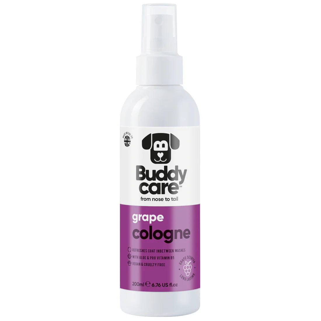Buddycare Dog Cologne Grape 200ml