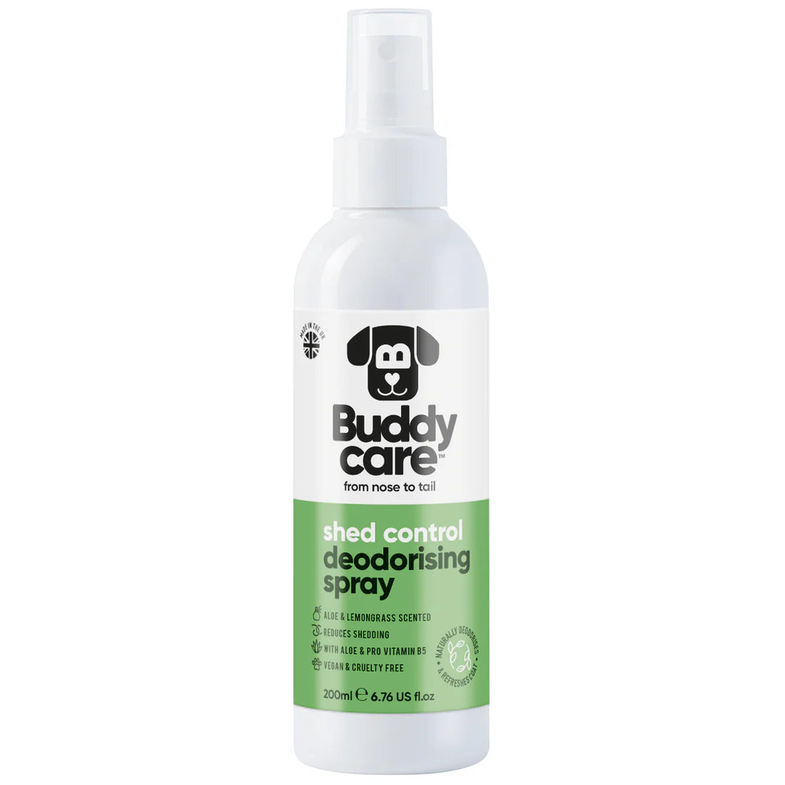 Buddycare Deodorising Spray Shed Control 200ml