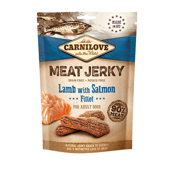 Carnilove Jerky Lamb with Salmon 100g