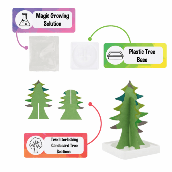 Magic Growing Crystal Tree 10cm