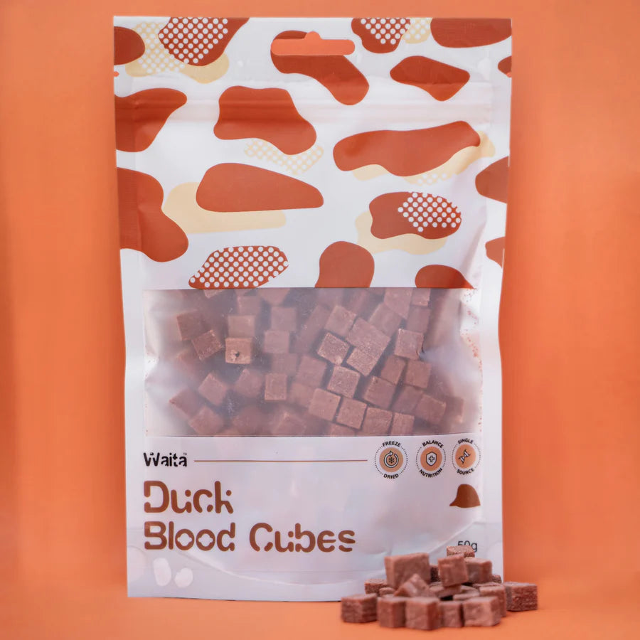 Waita Freeze Dried Duck Blood 50g