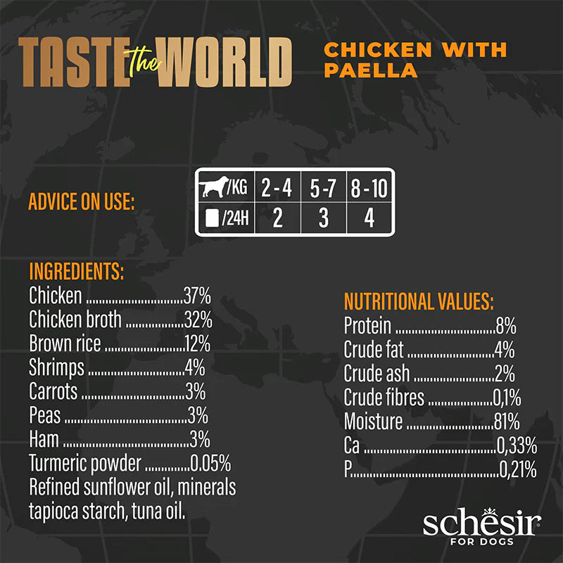 Schesir Taste Chicken Paella 150g