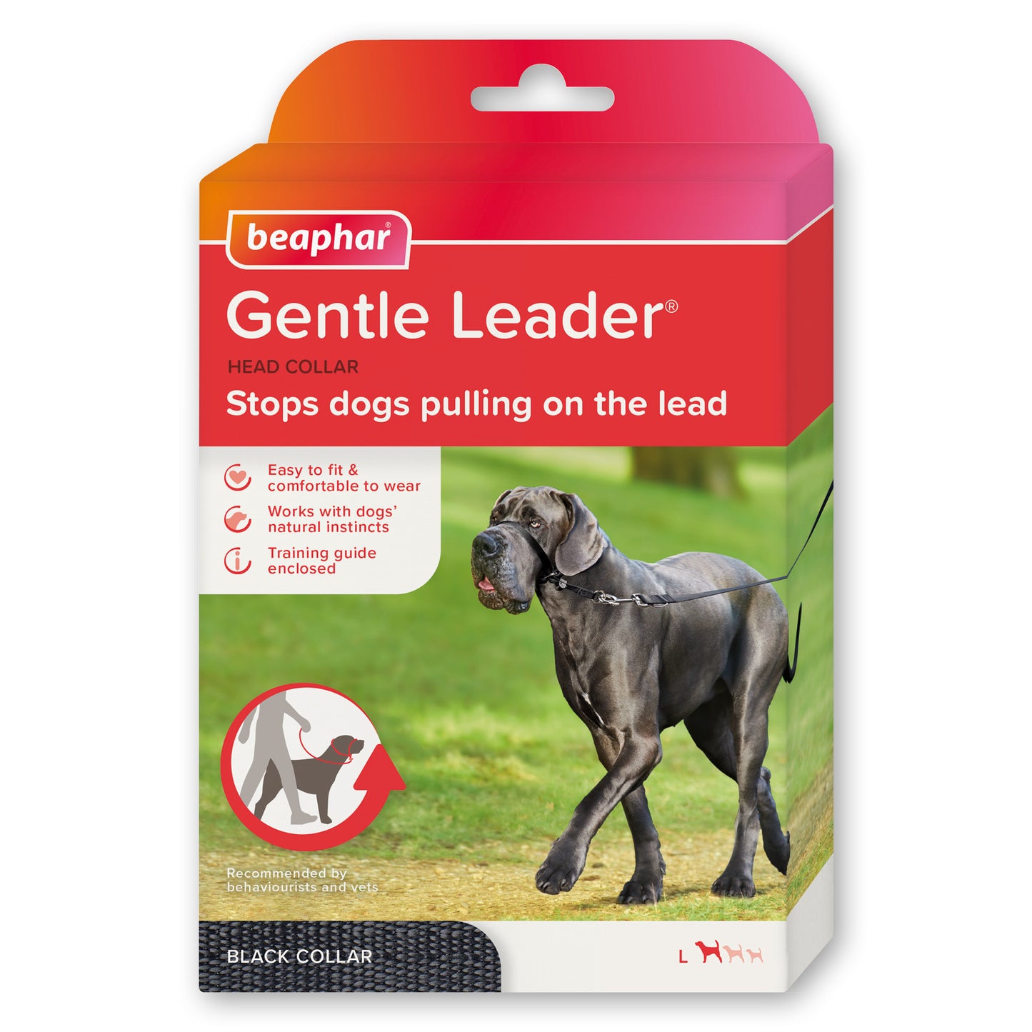 Beaphar Gentle Leader Dog Black