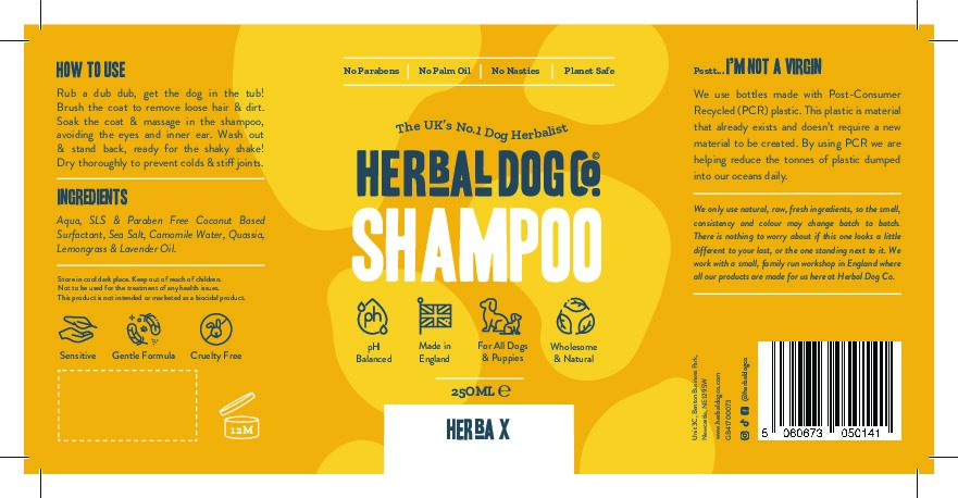 Herbal Dog Co Shampoo Flea 250ml