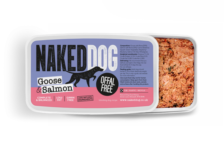 Naked Offal Free Goose & Salmon 2x500g