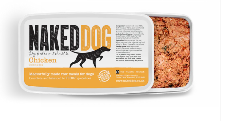 Naked Pup 2x500g Chicken