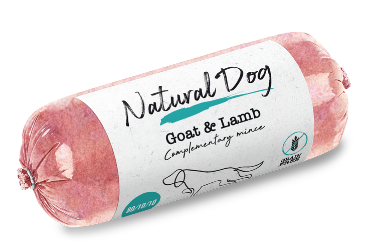 Natural Dog Goat & Lamb 80:10:10 500g
