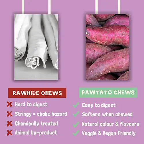 Pawtato Knots Large 180g