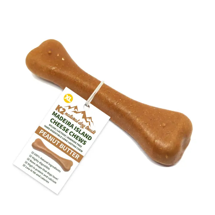 K2 Madeira Cheese Chew Peanut Butter