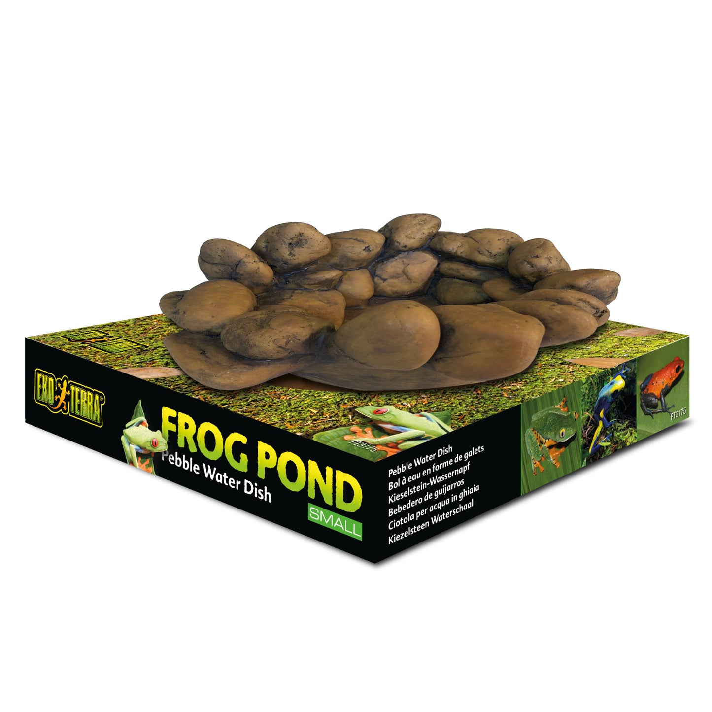 Exo Terra Frog Pond Pebble Water Dish
