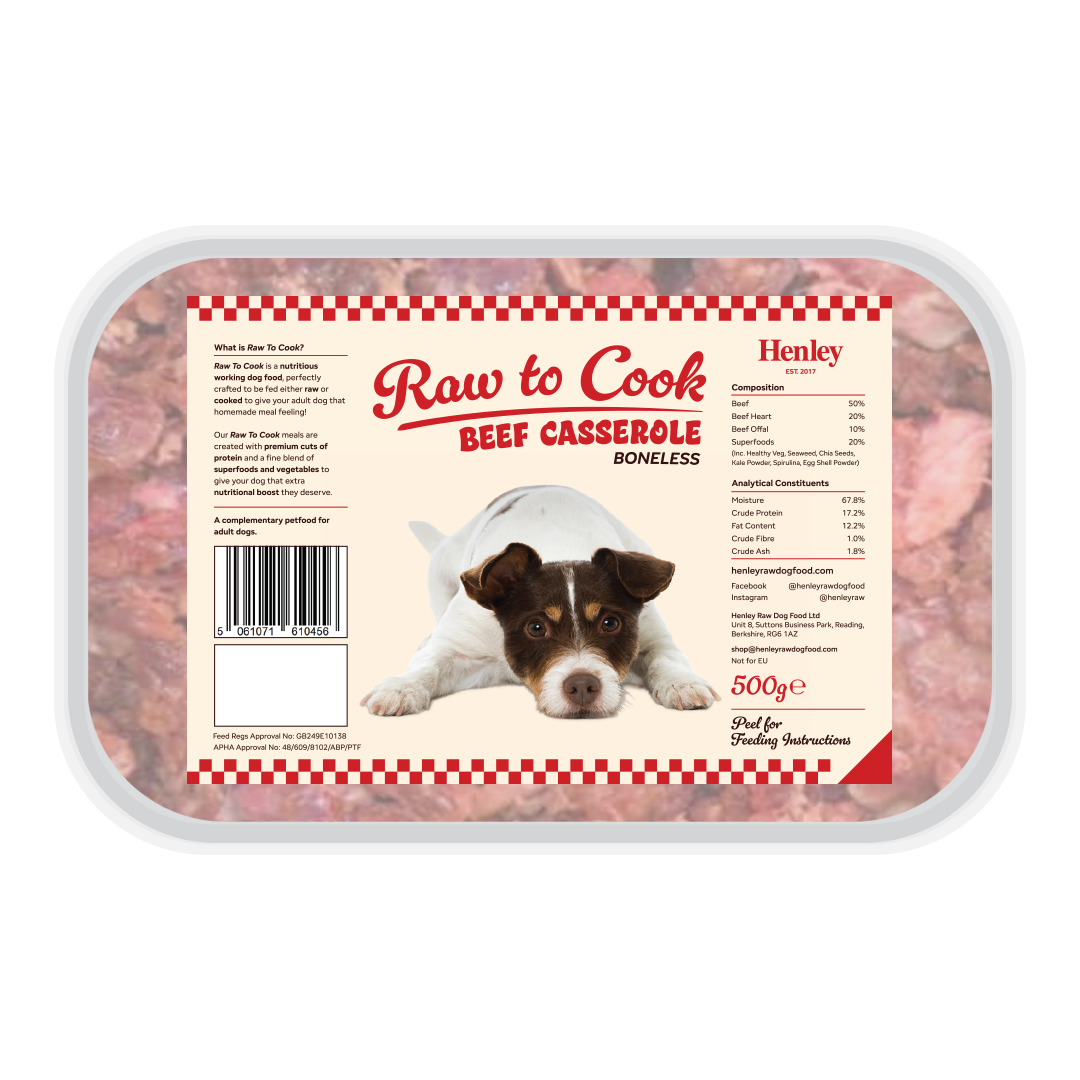 Henley Raw to Cook Beef Casserole 500g