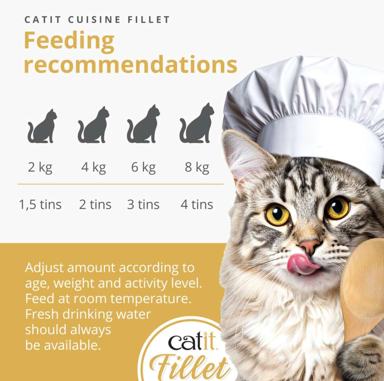 Catit Chicken Fillet with Salmon 75g