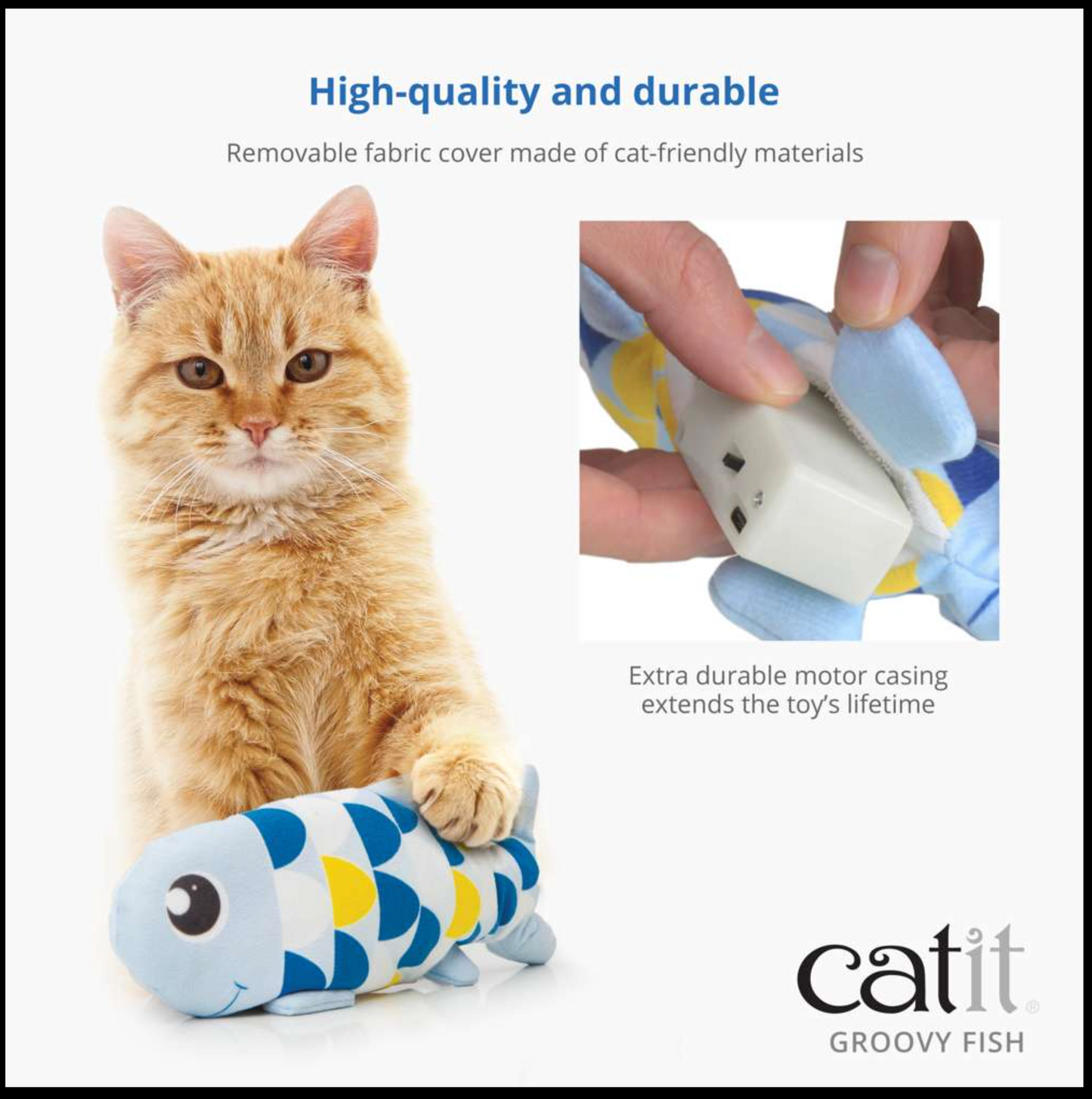 Catit Groovy Fish - Blue